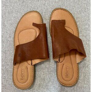 Brown One Toe Born Sandal